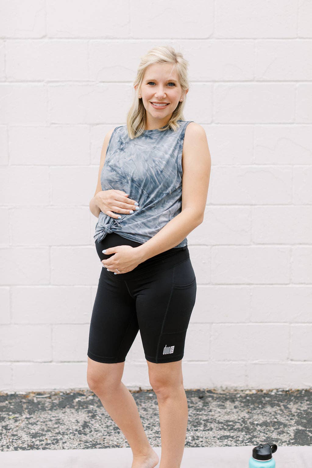 Tempest Tie Front Tank – Maternity Activewear | Nursing Friendly, Flattering Fit for Pregnancy & Postpartum