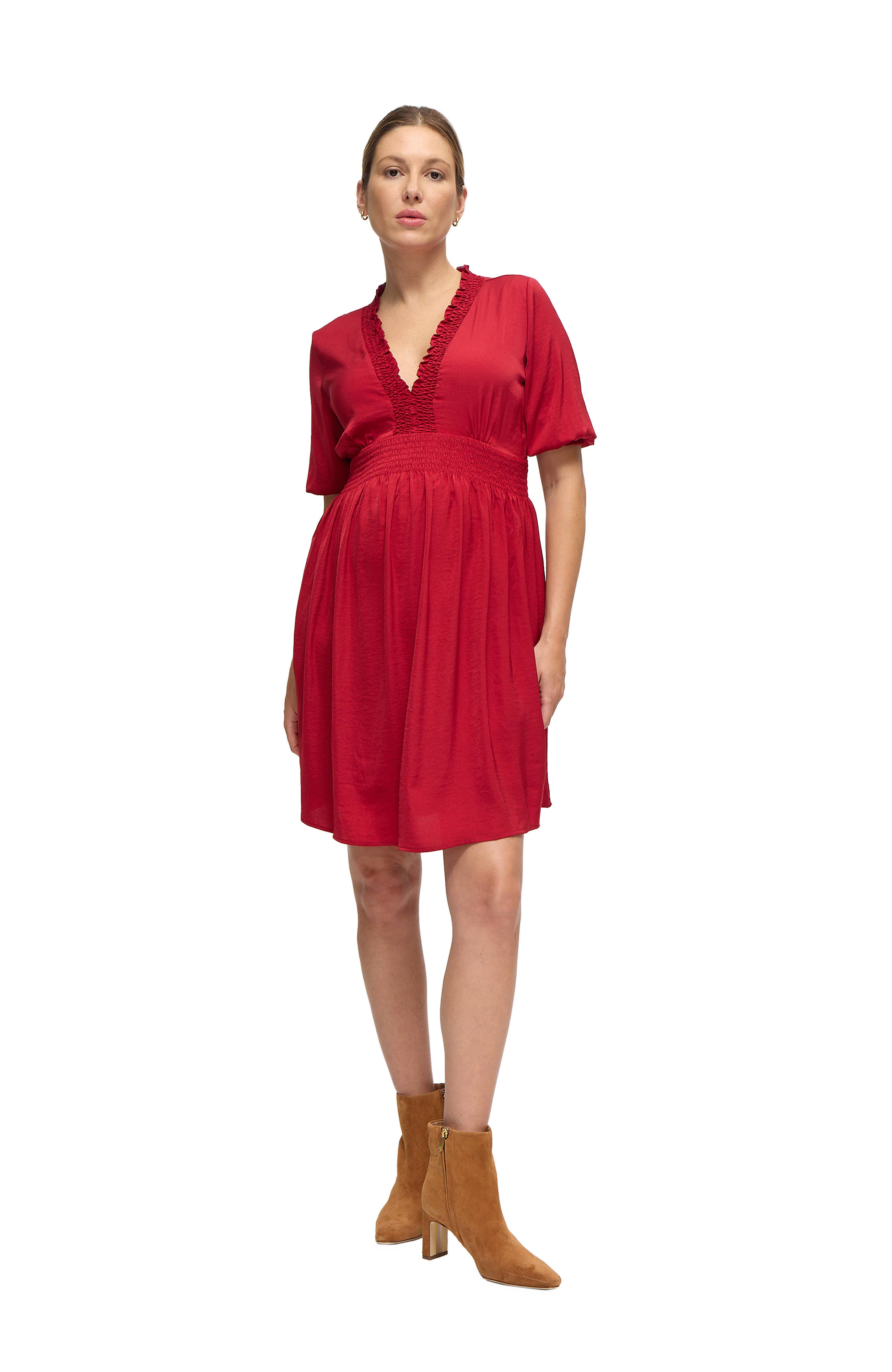 The V-Neck Vibe Short Dress