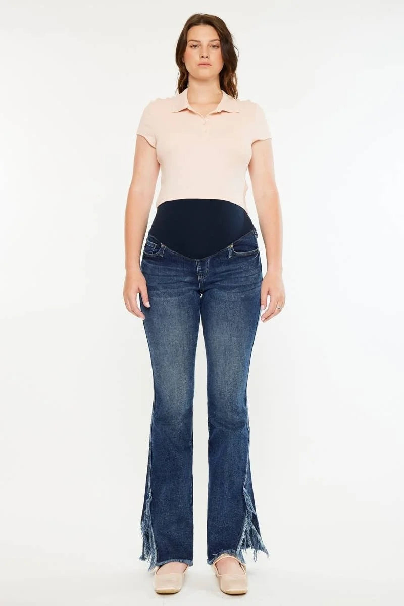 Kan Can Bootcut Maternity Jeans