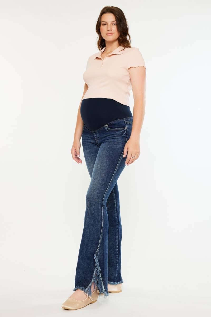 Kan Can Bootcut Maternity Jeans
