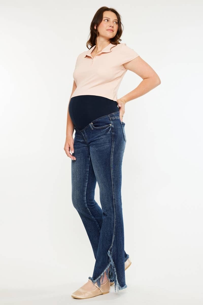 Kan Can Bootcut Maternity Jeans