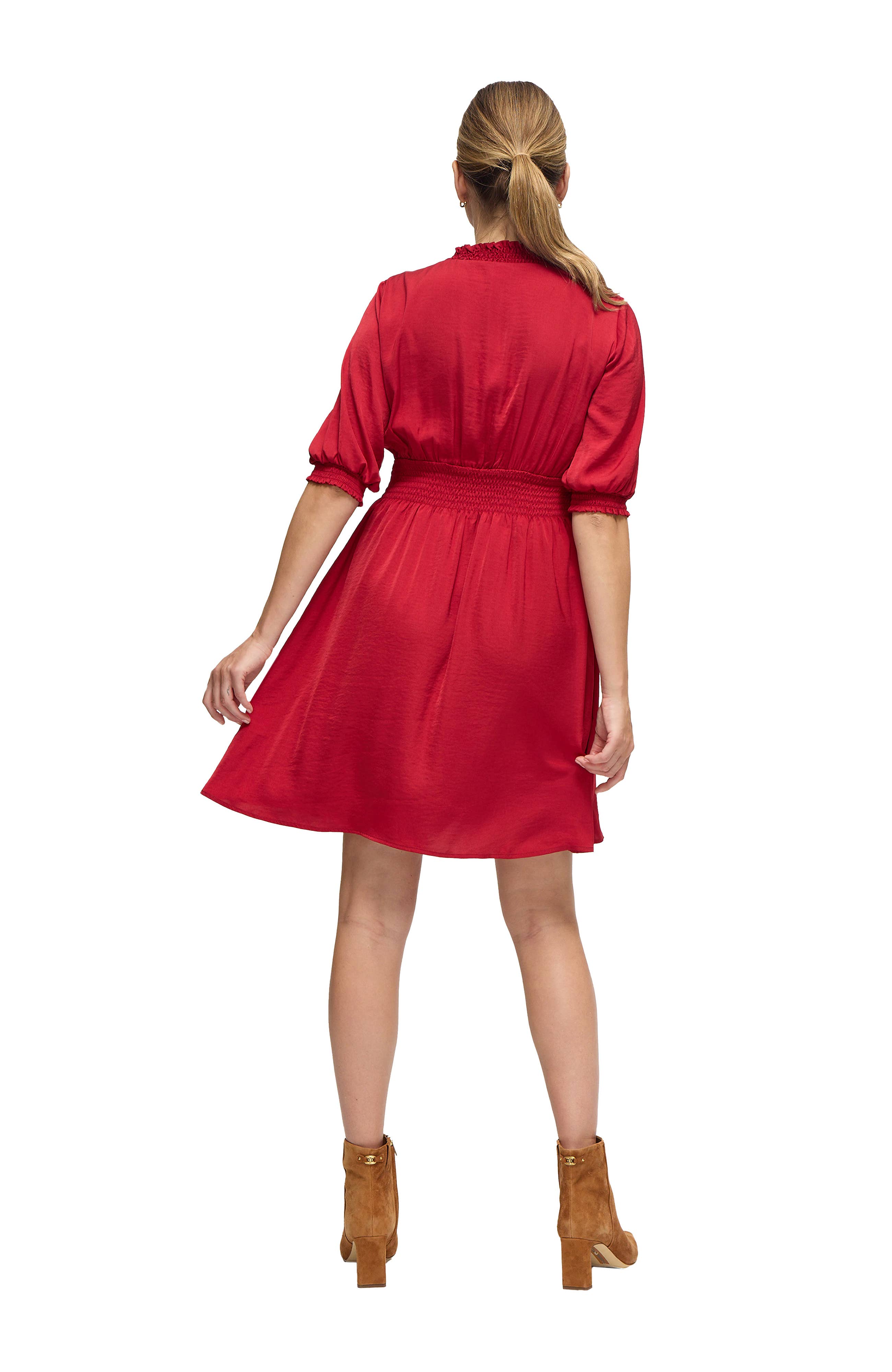 The V-Neck Vibe Short Dress