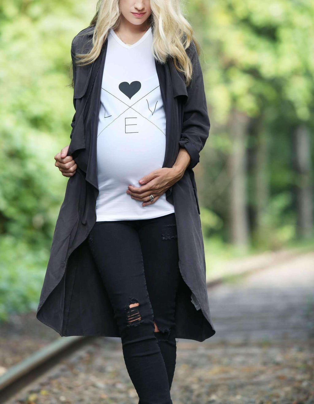 Love Arrows Maternity Shirt