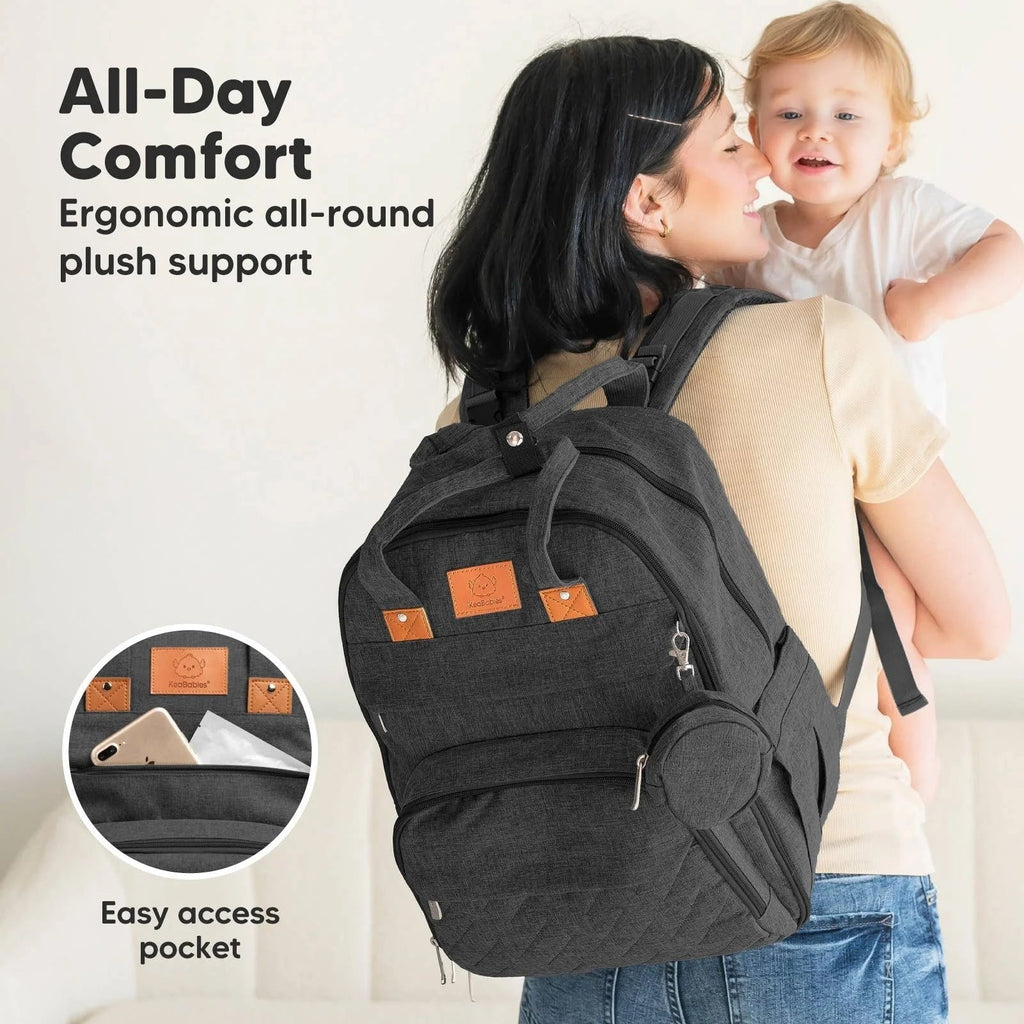 KeaBabies - KeaBabies Rove Diaper Backpack