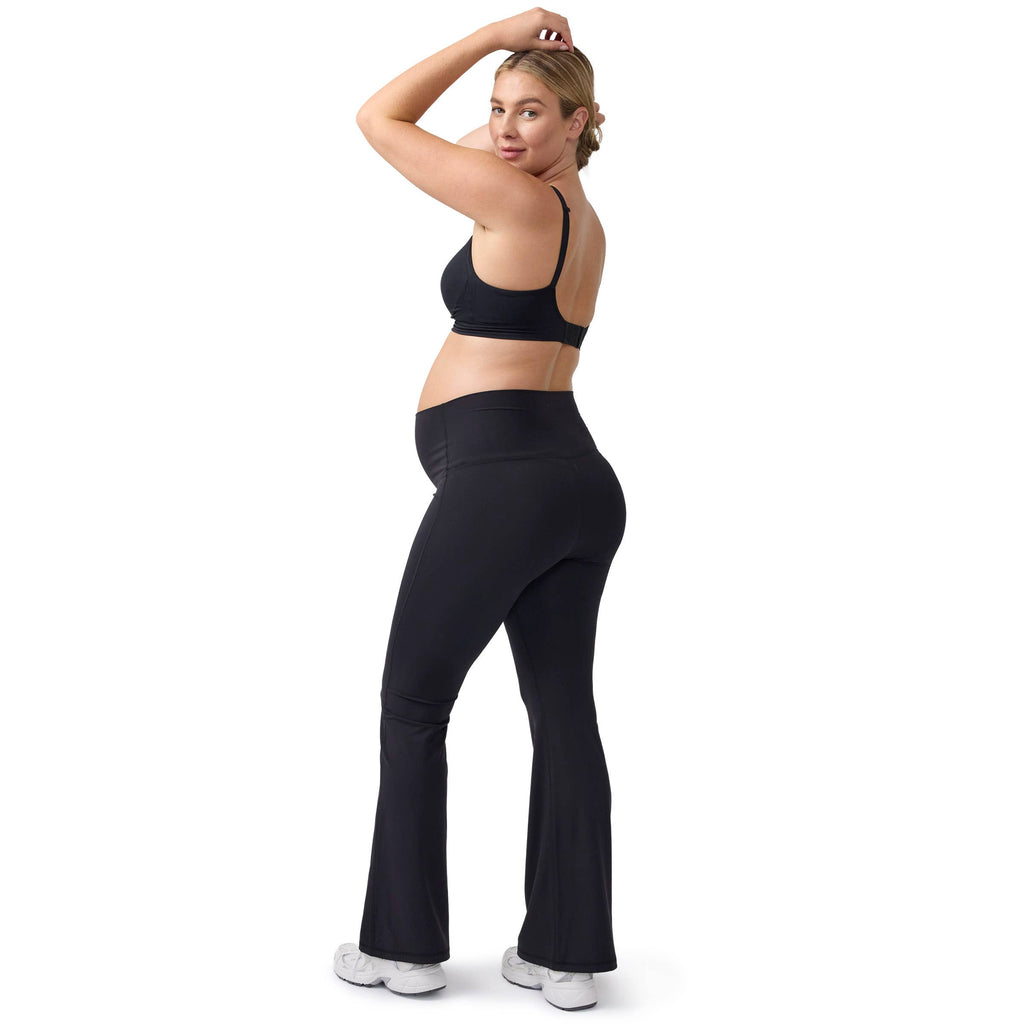 Everyday Maternity Fold Down Flare Legging