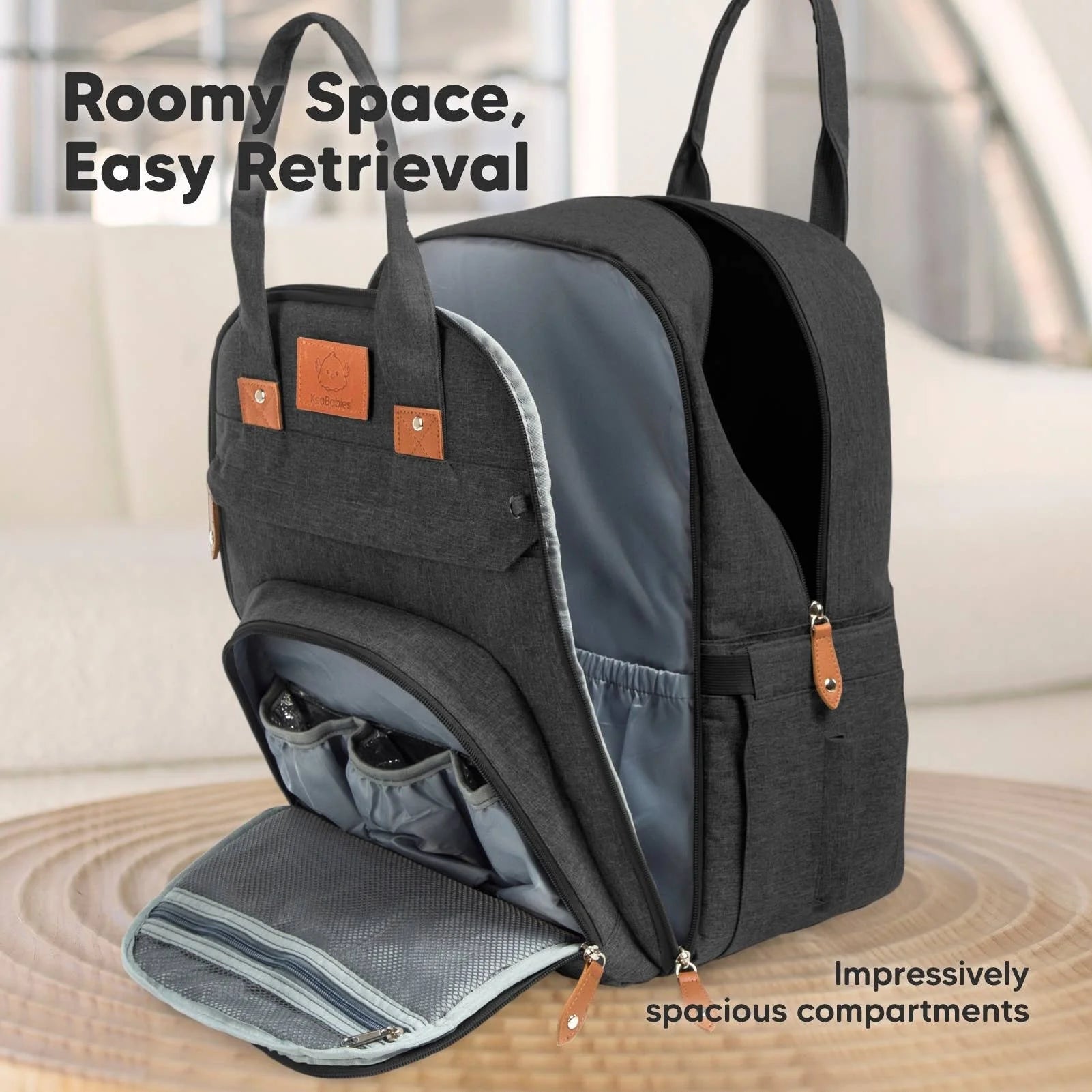 KeaBabies - KeaBabies Rove Diaper Backpack