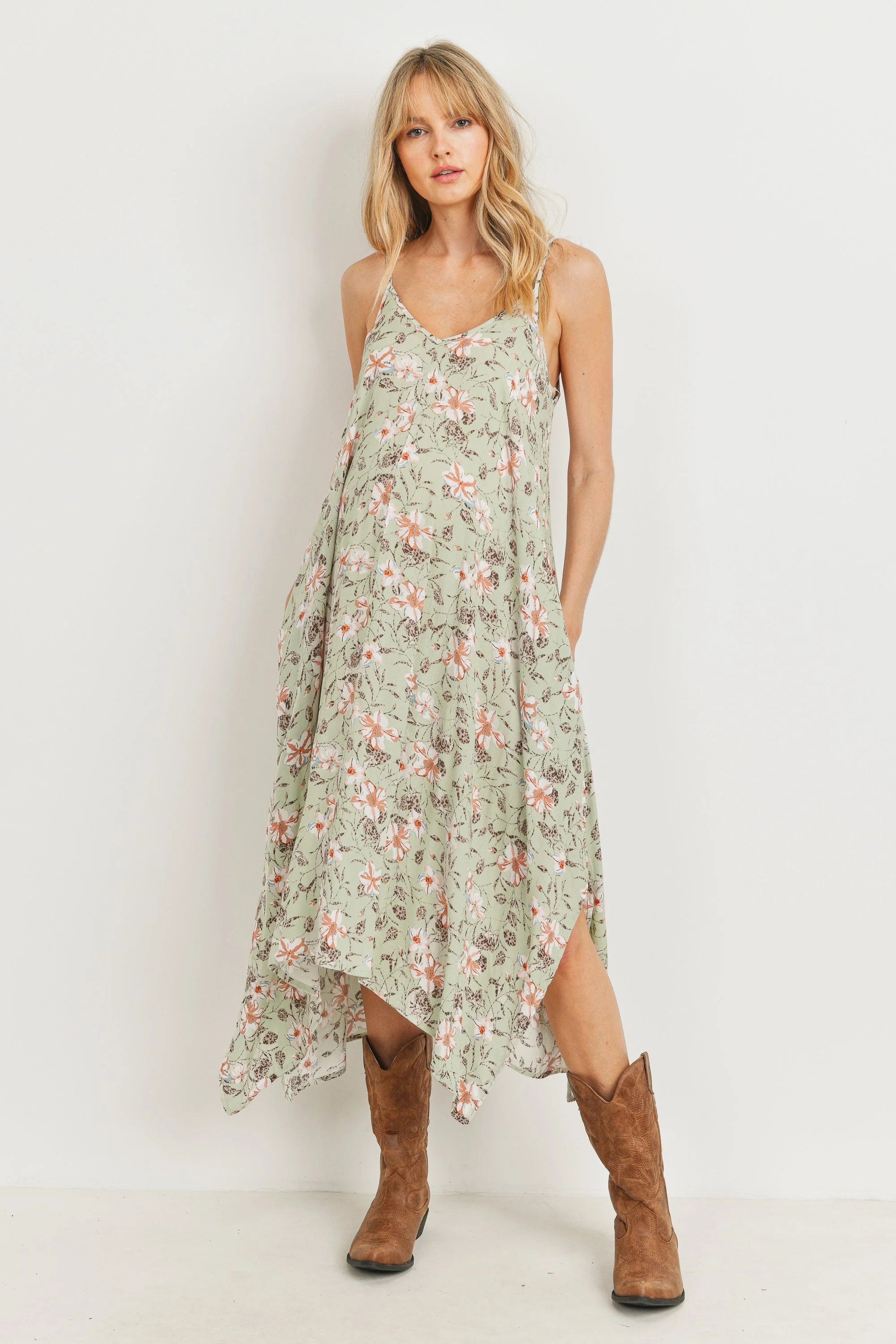 flowy handkerchief dress Alexander Mcqueen Asymmetrical Sleeveless Dress