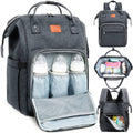 KeaBabies - Original Diaper Bag Backpack, Baby Bags with Changing Pad