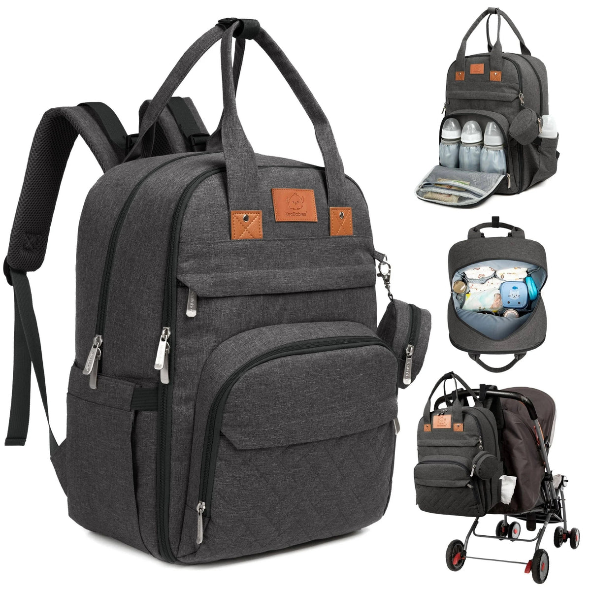 KeaBabies - KeaBabies Rove Diaper Backpack
