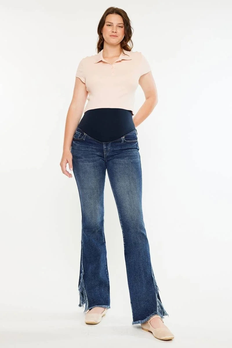 Kan Can Bootcut Maternity Jeans