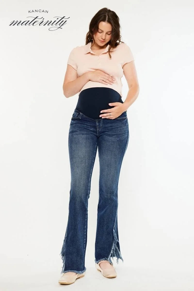 Kan Can Bootcut Maternity Jeans