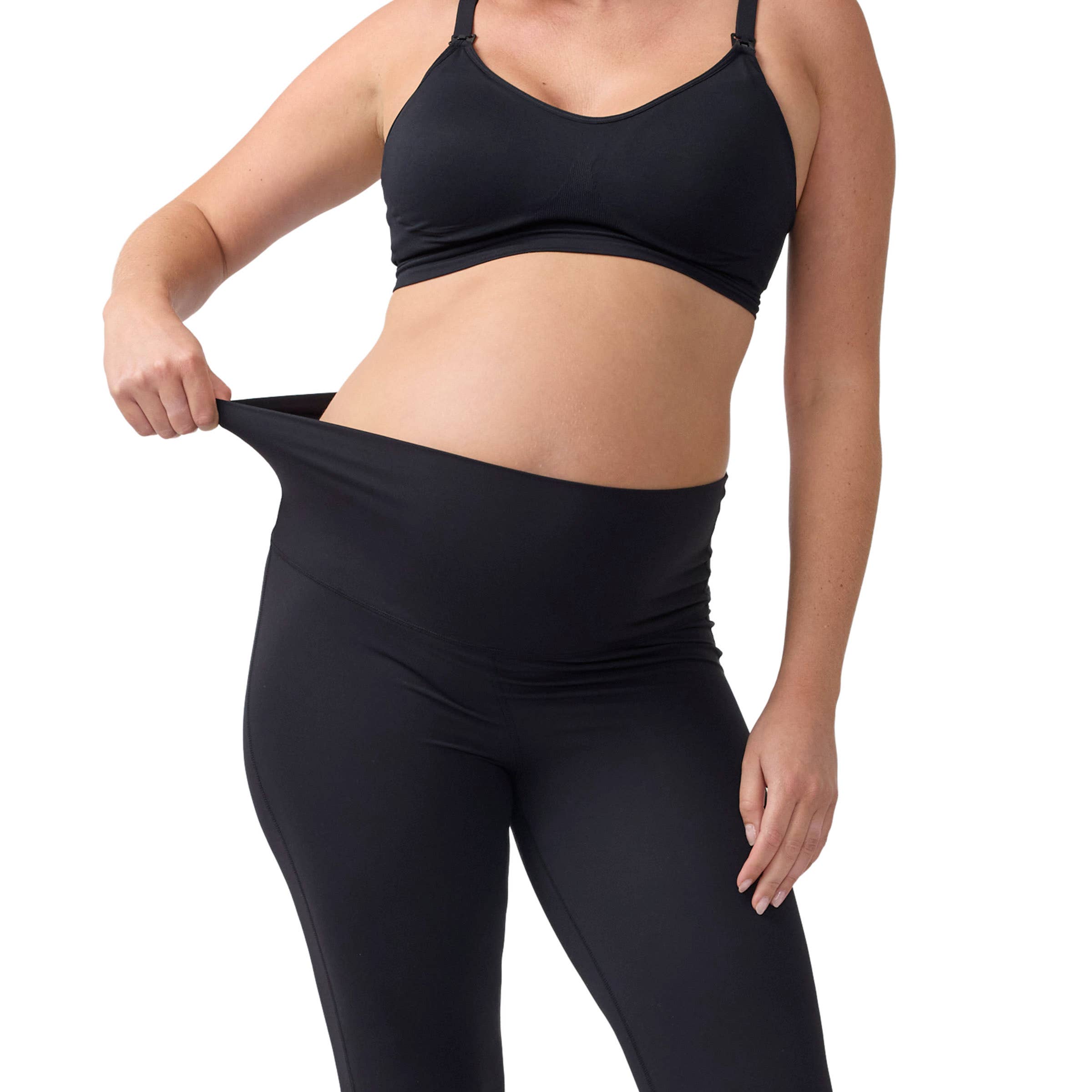 Everyday Maternity Fold Down Flare Legging