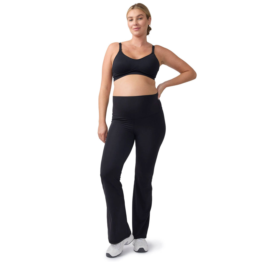 Everyday Maternity Fold Down Flare Legging