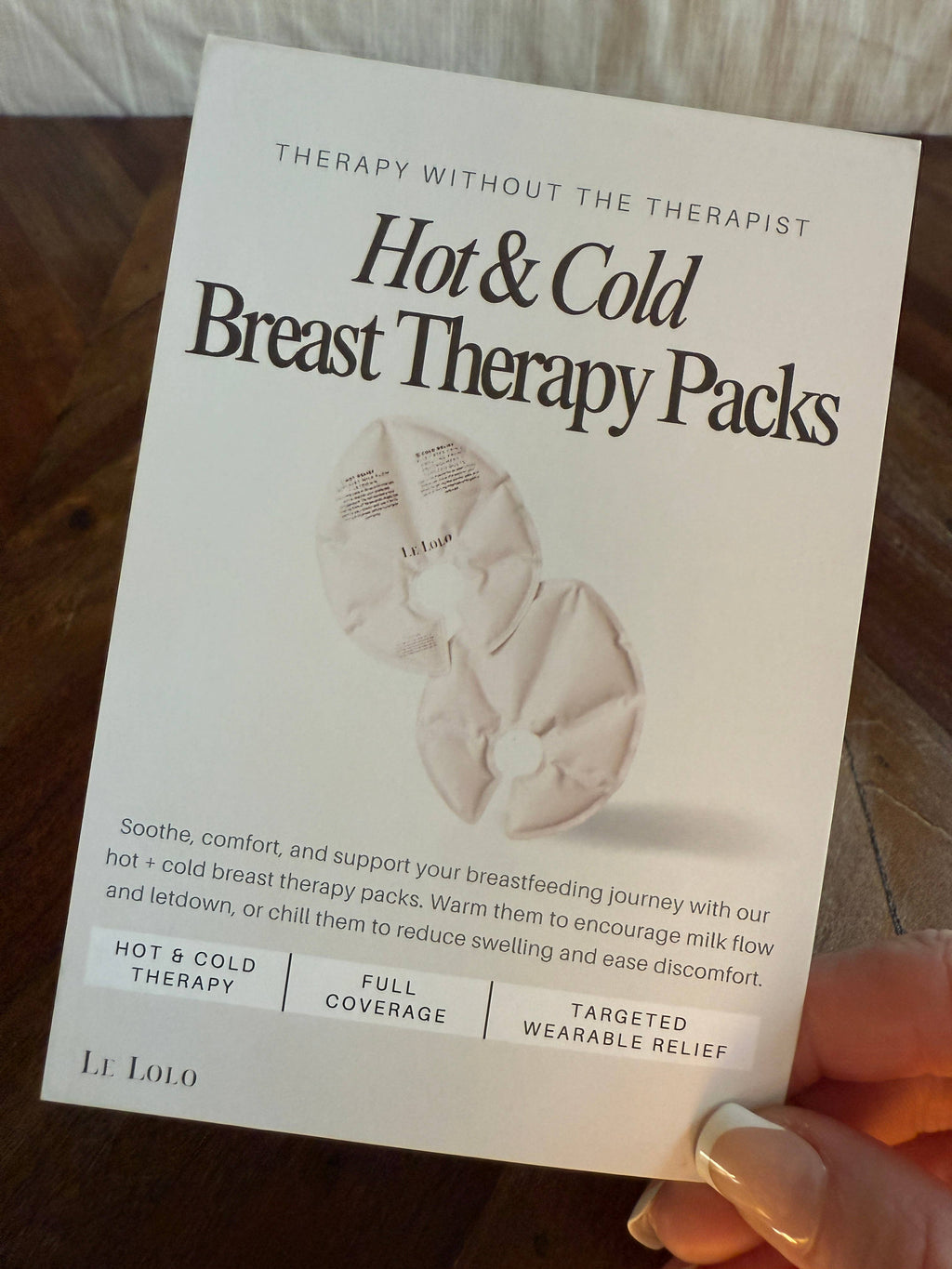 Le Lolo - Hot & Cold Breast Therapy Packs | Breastfeeding, New Mom