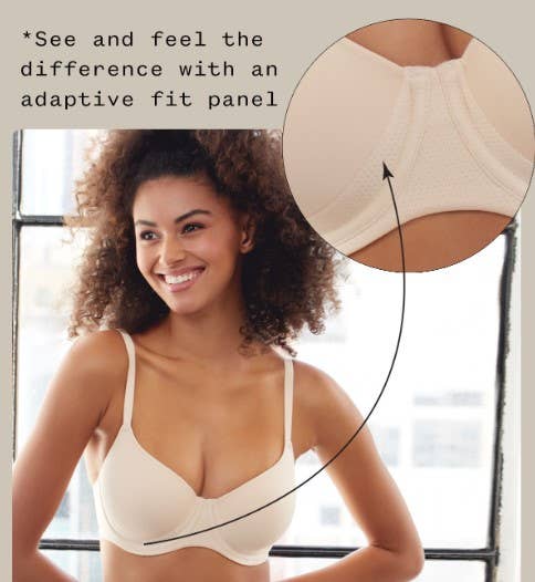 Felina - Versafit Breathable T-Shirt Bra - Black