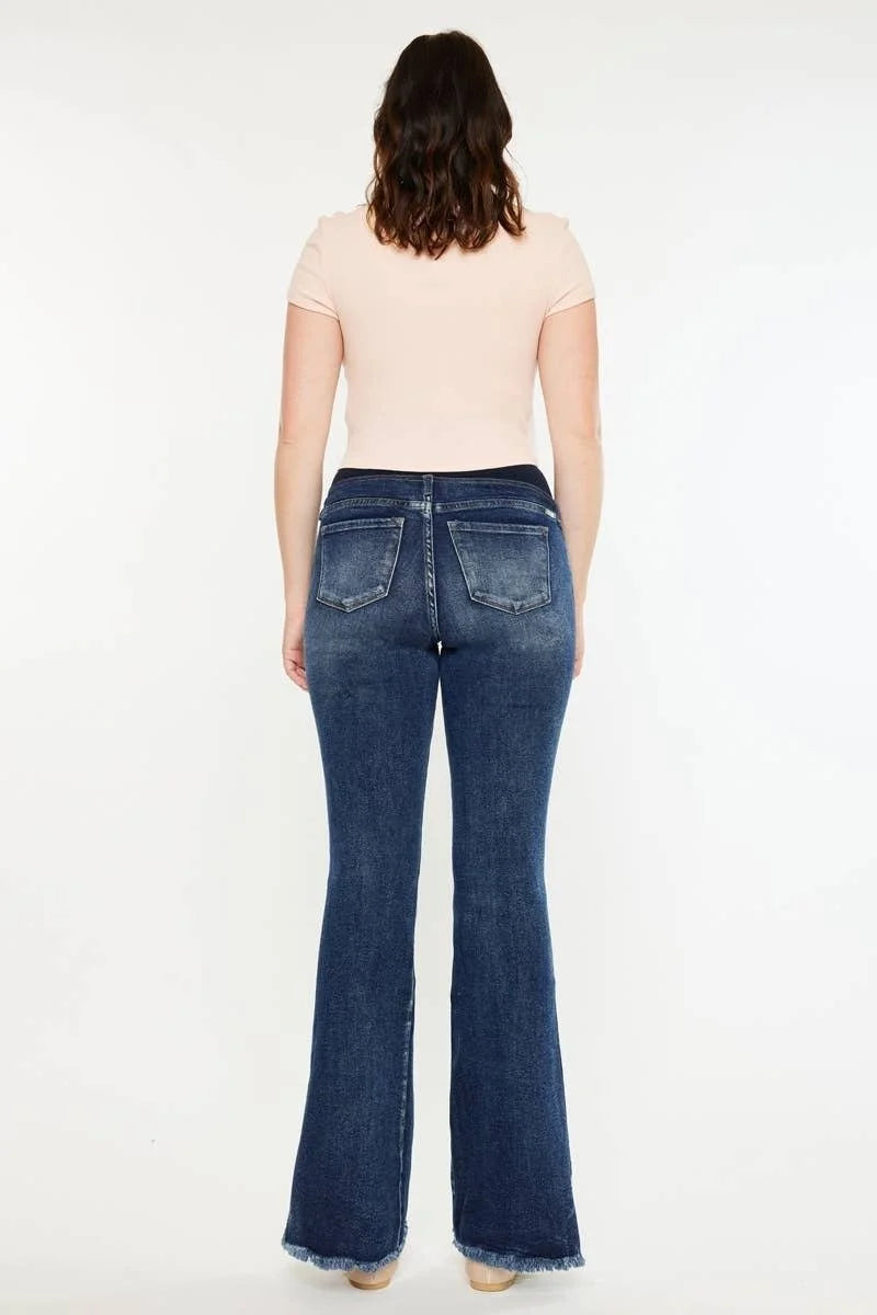 Kan Can Bootcut Maternity Jeans