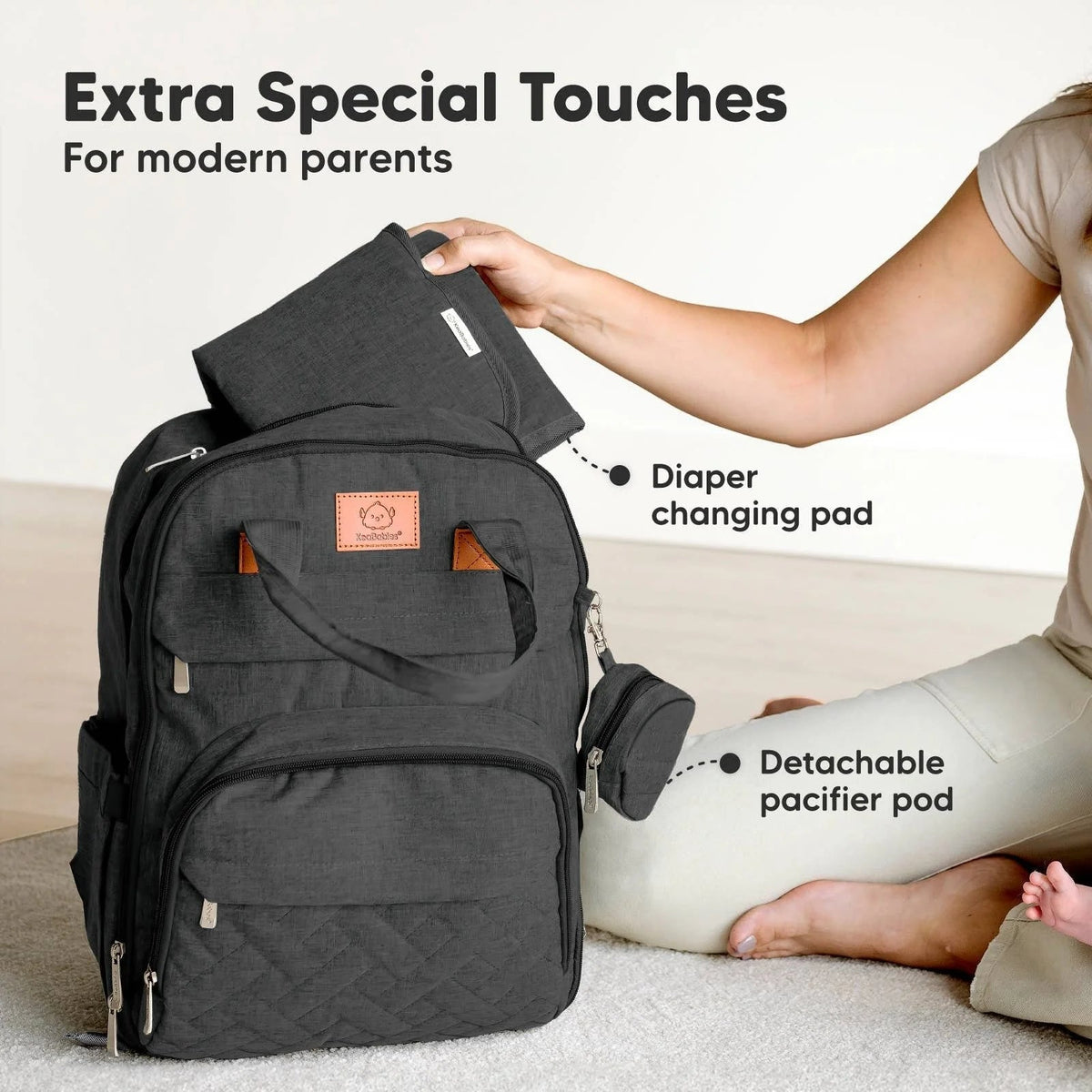 KeaBabies - KeaBabies Rove Diaper Backpack
